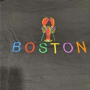 Hanes Heavyweight Black T-Shirt